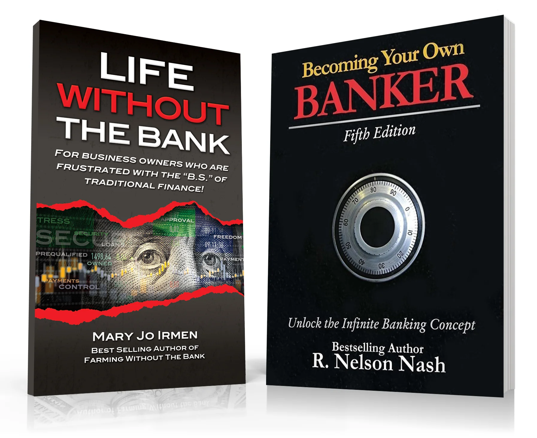 Life Without the Bank & Becoming Your Own Banker Books Bundle Life Without the Bank & Becoming Your Own Banker Books Bundle