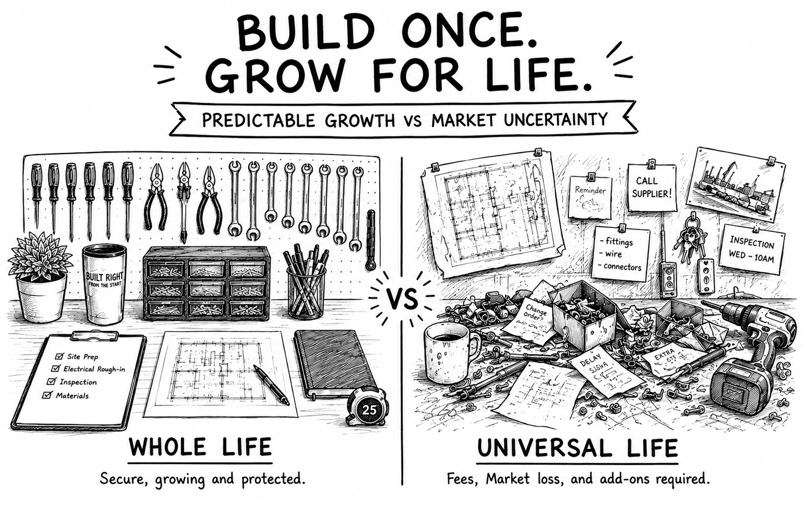 DividentPayingWholeLife Vs IUL